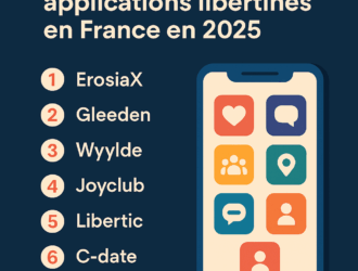 Top 7 des meilleures applications libertines en France en 2025